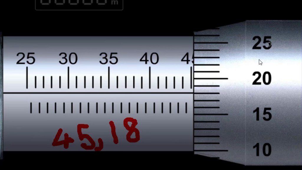 Örnek Mikrometre Okuma