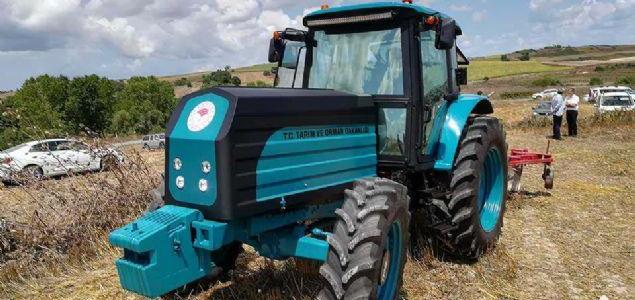 Türkiye’nin elektrikli traktörü.
